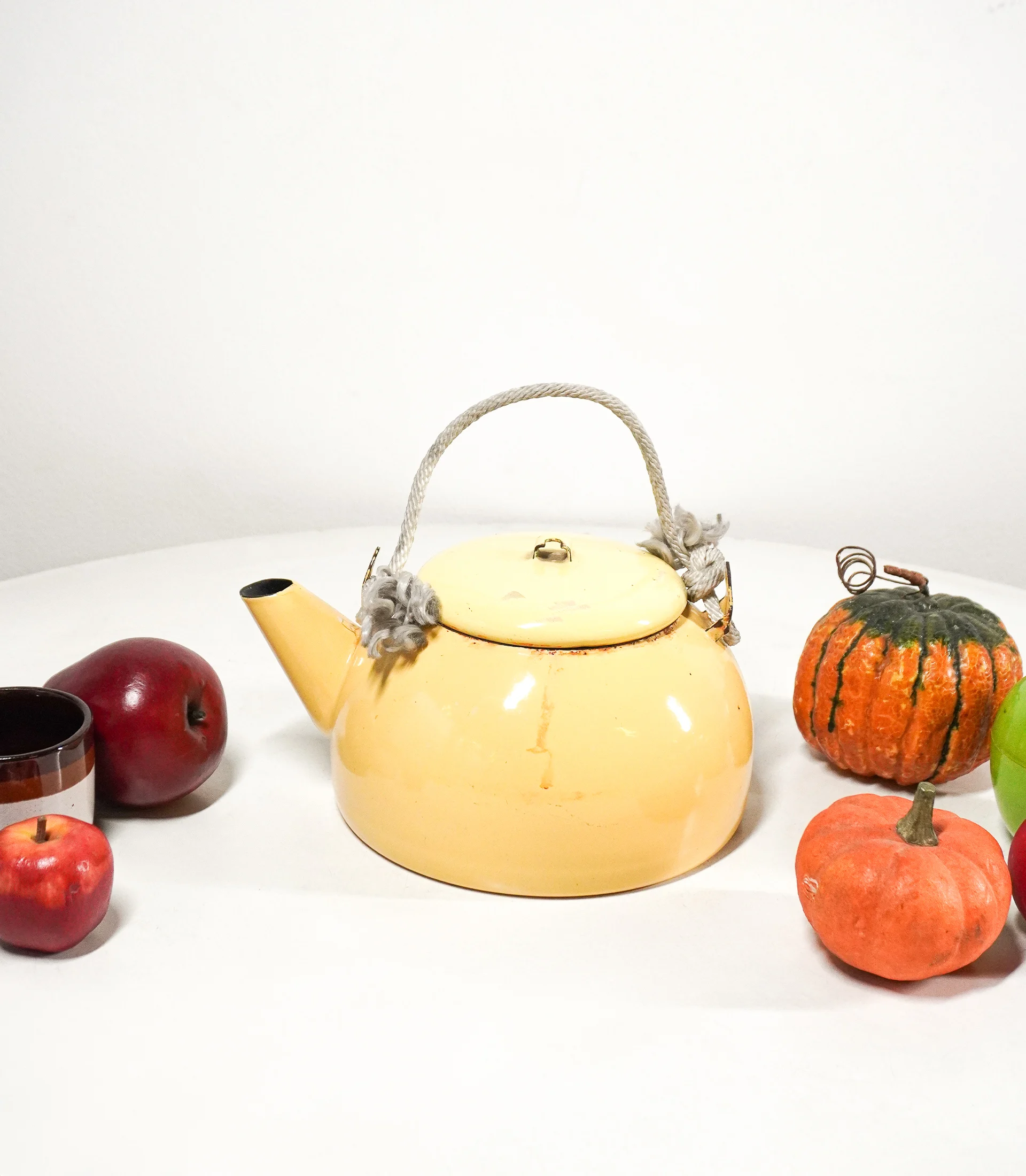 Vintage kettle Showa retro made in Japanese 70s