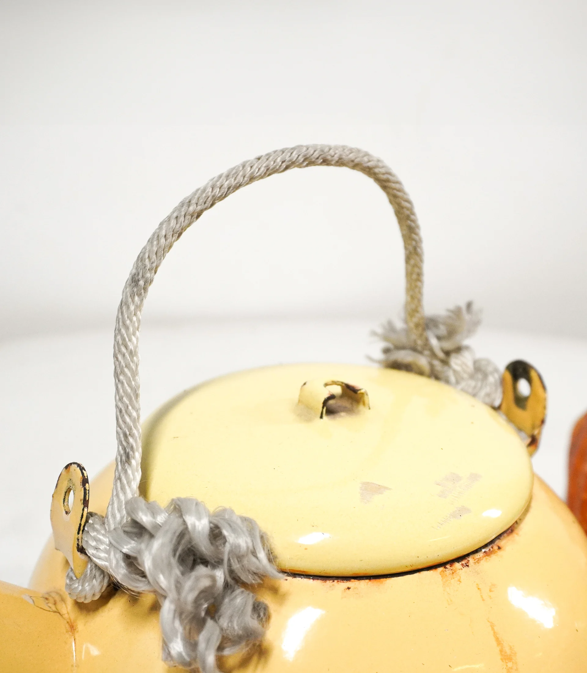 Vintage kettle Showa retro made in Japanese 70s - Image 5