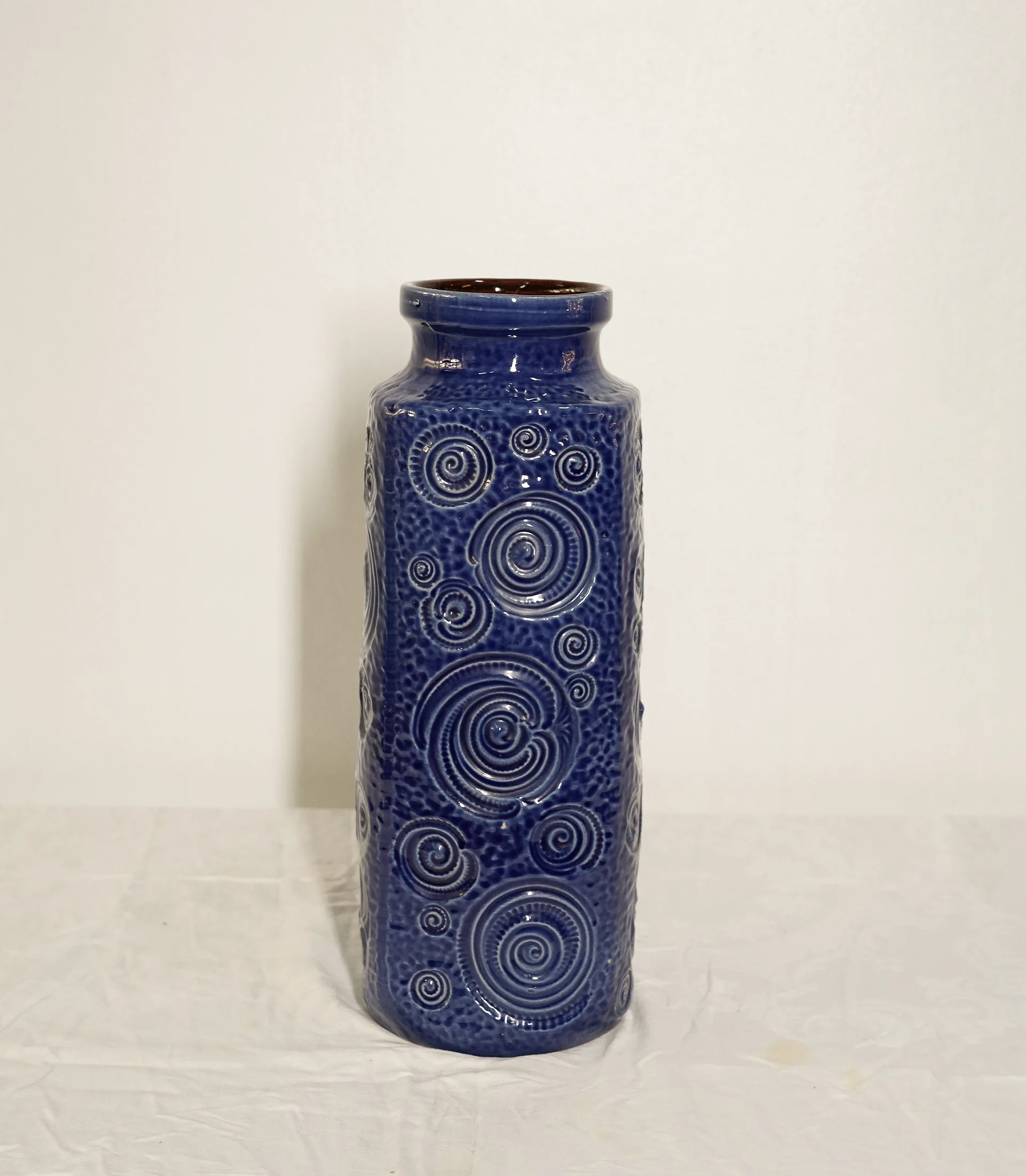 Scheurich Spiral Pattern Fat Lava Vase Model 282-40, West Germany, c.1970s - Image 2