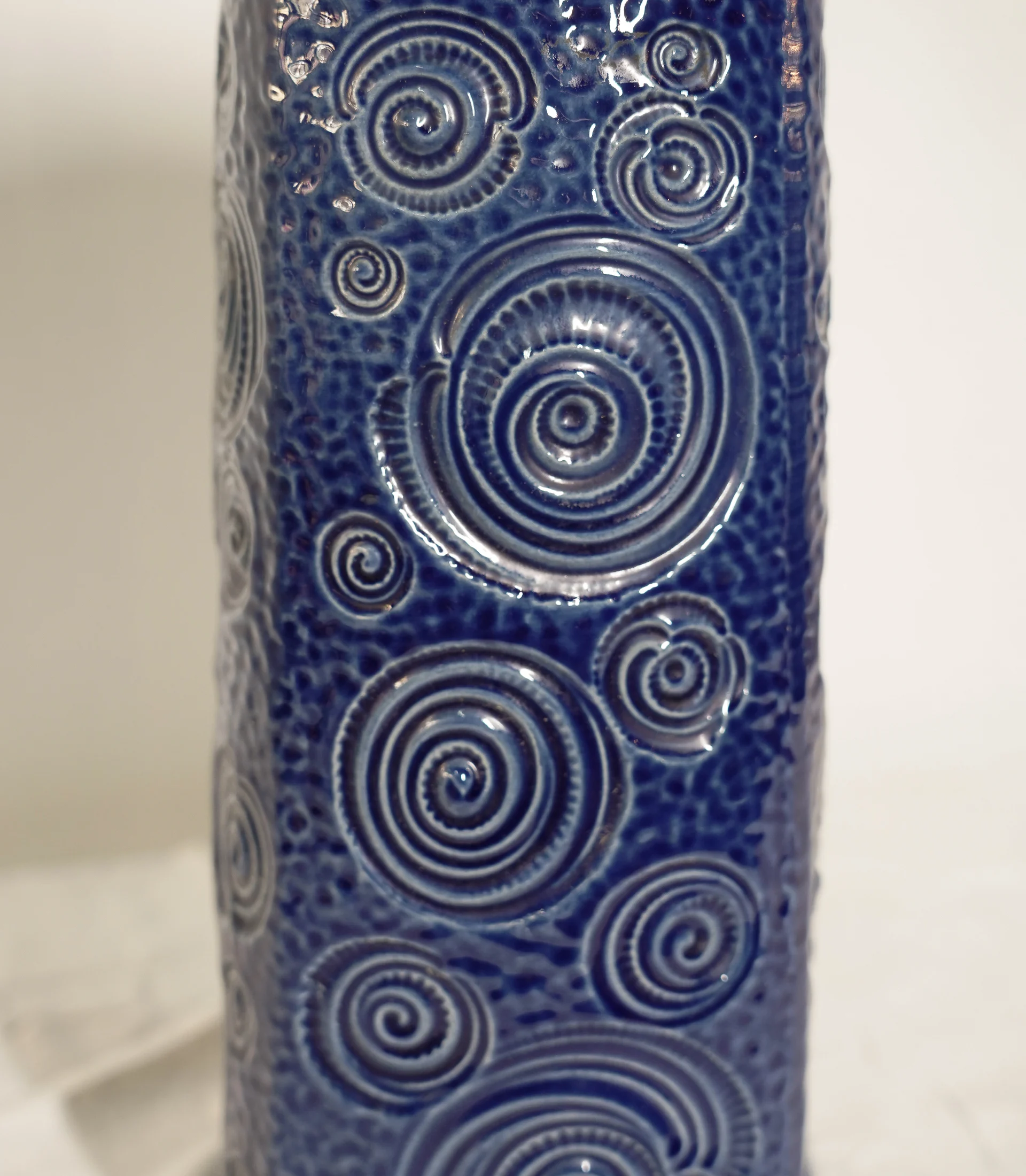 Scheurich Spiral Pattern Fat Lava Vase Model 282-40, West Germany, c.1970s - Image 3