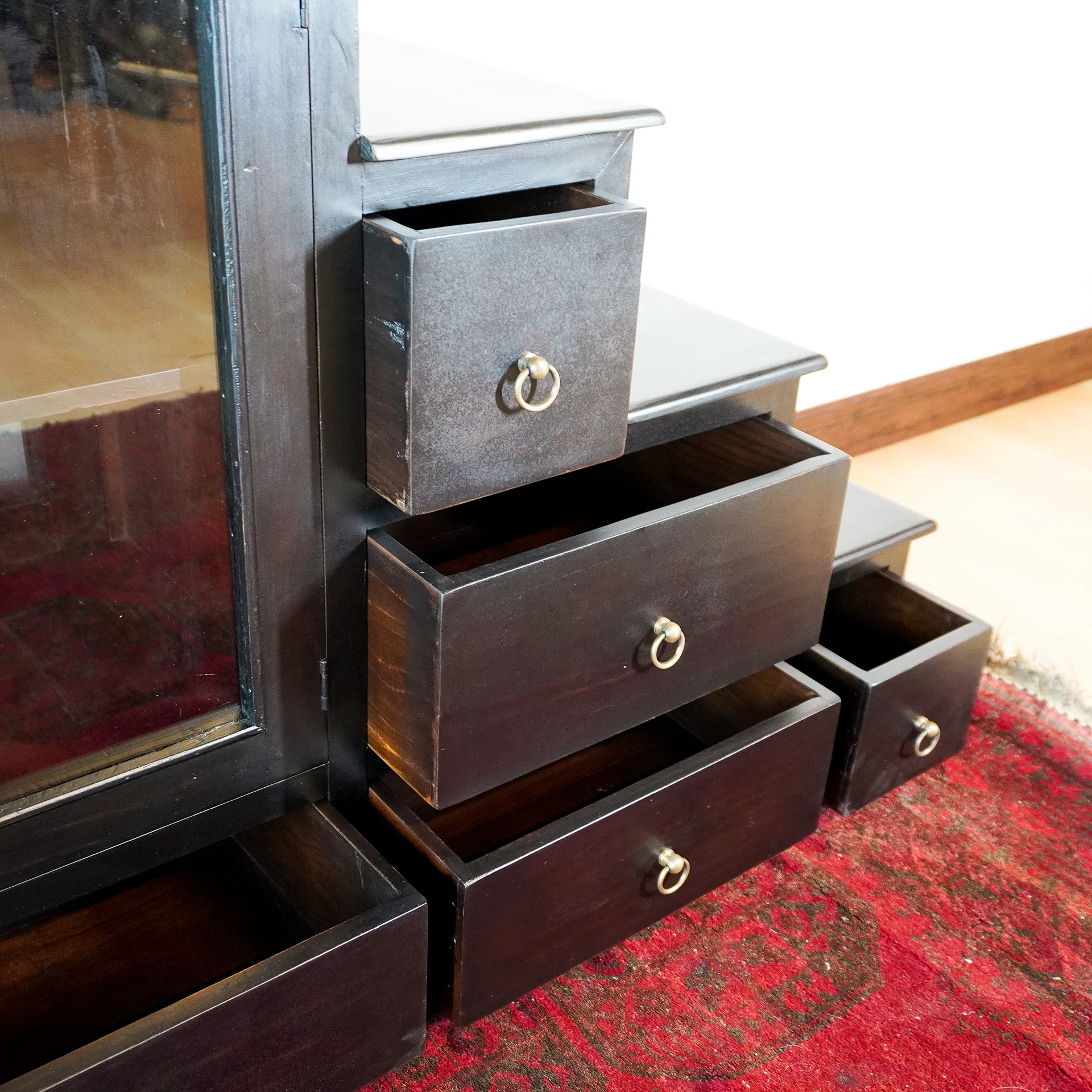 Japanese Fine Antique Cabinet Step Tansu - Image 3