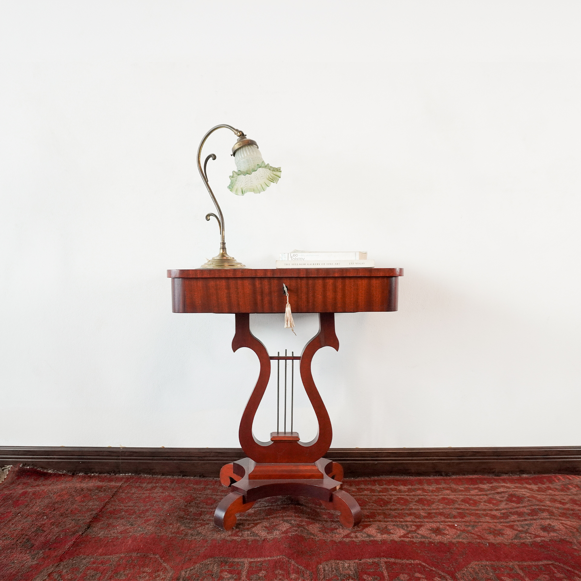 Neoclassical Lyre Table, Sweden 1935 🇸🇪 - Image 2