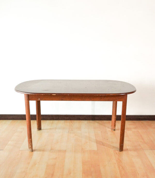 Teak Danish Modern-Style Dining Table 70s