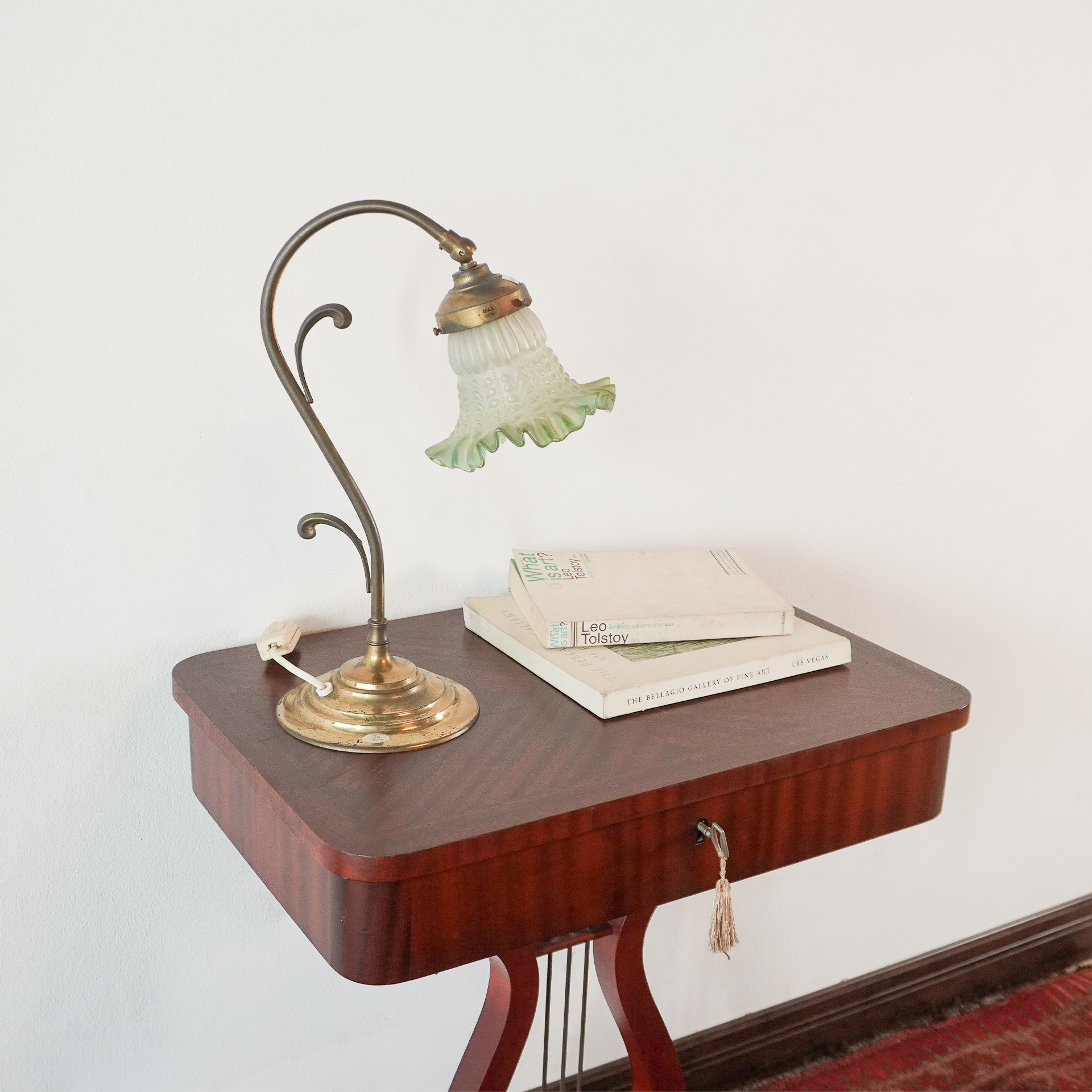 Neoclassical Lyre Table, Sweden 1935 🇸🇪 - Image 4