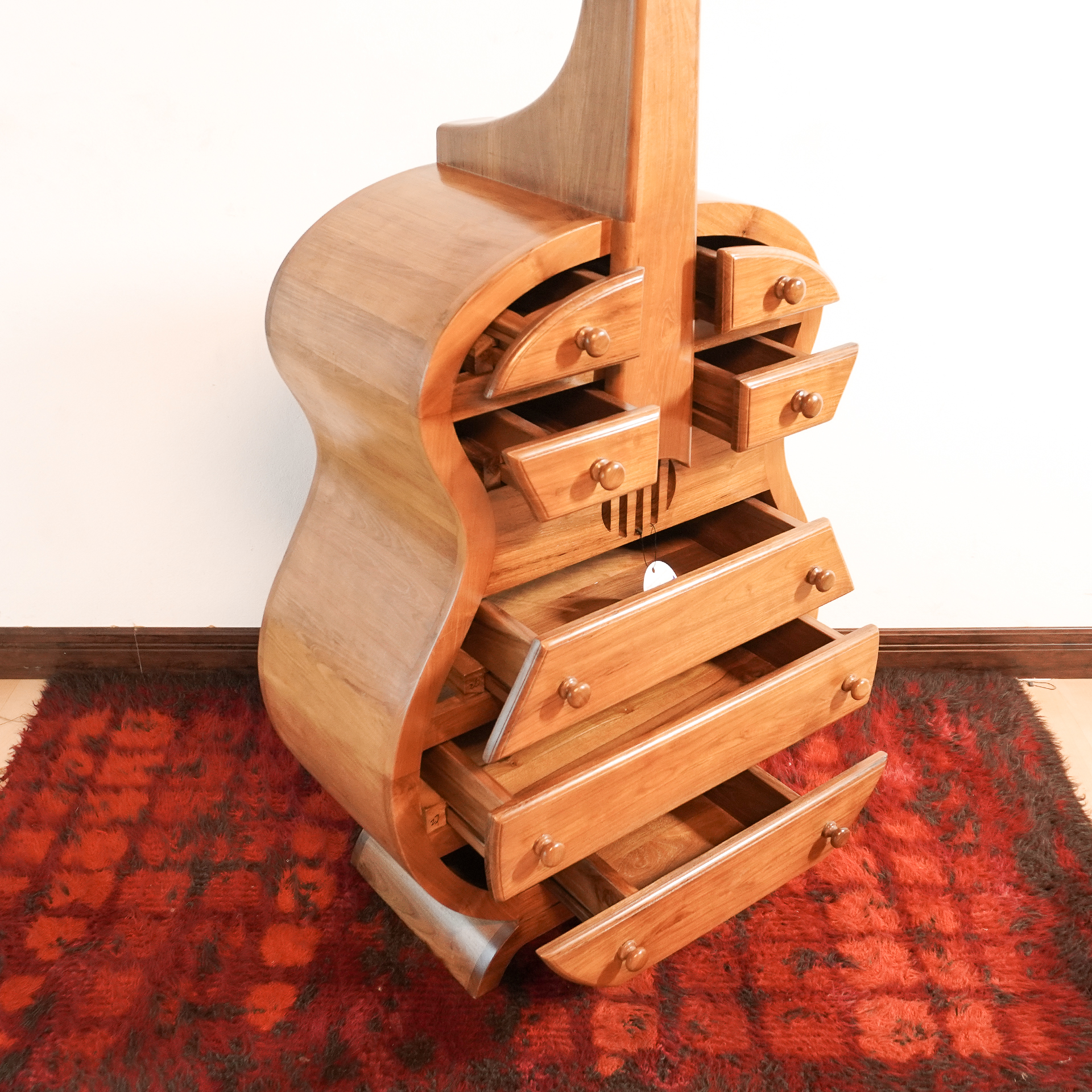 Cello Drawer Chest refined teak wood. - Image 2