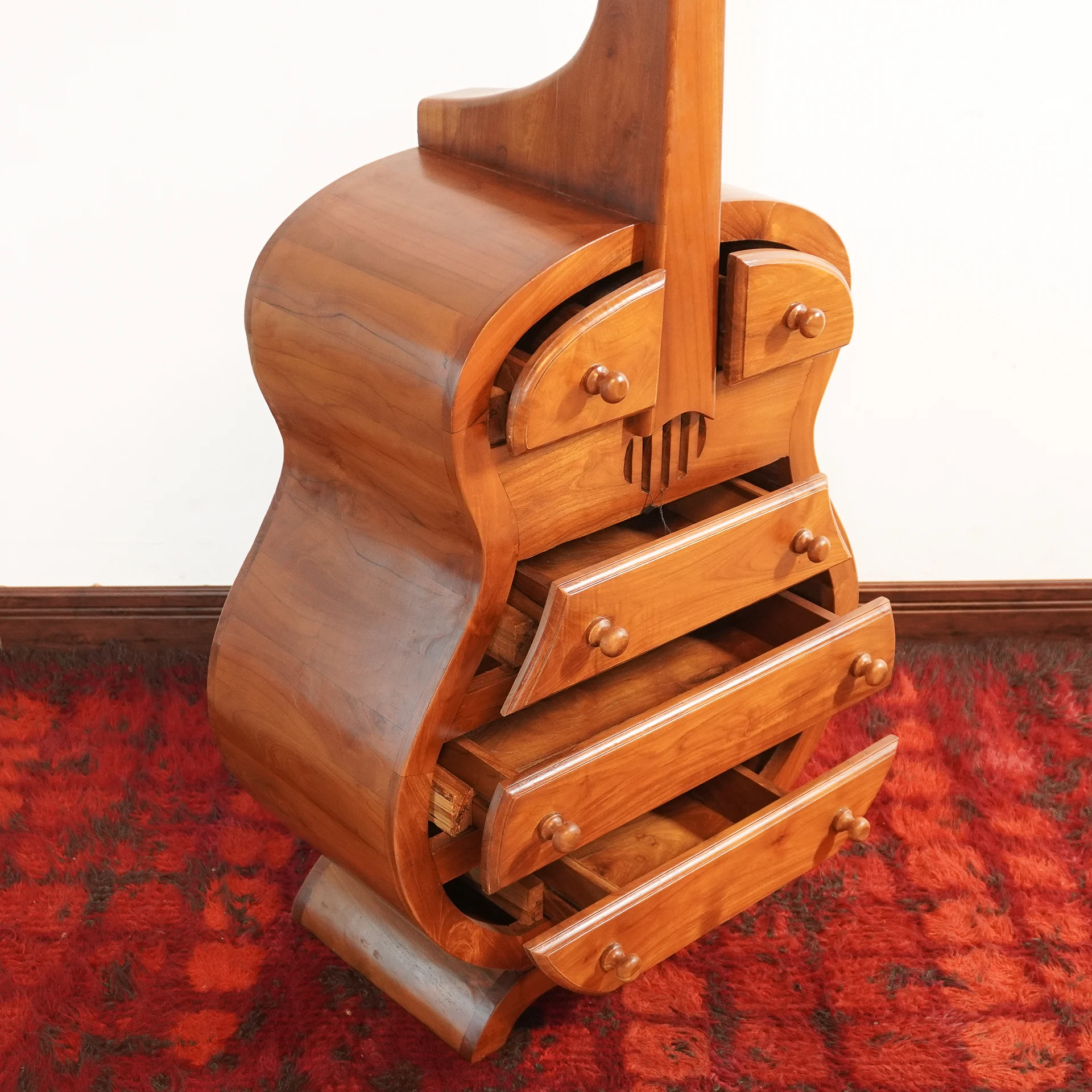 Cello Drawer Chest refined teak wood. - Image 2
