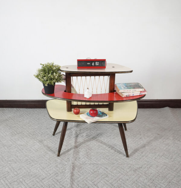 Flower Bench Kidney Table Flower Bench 1950s.☘️