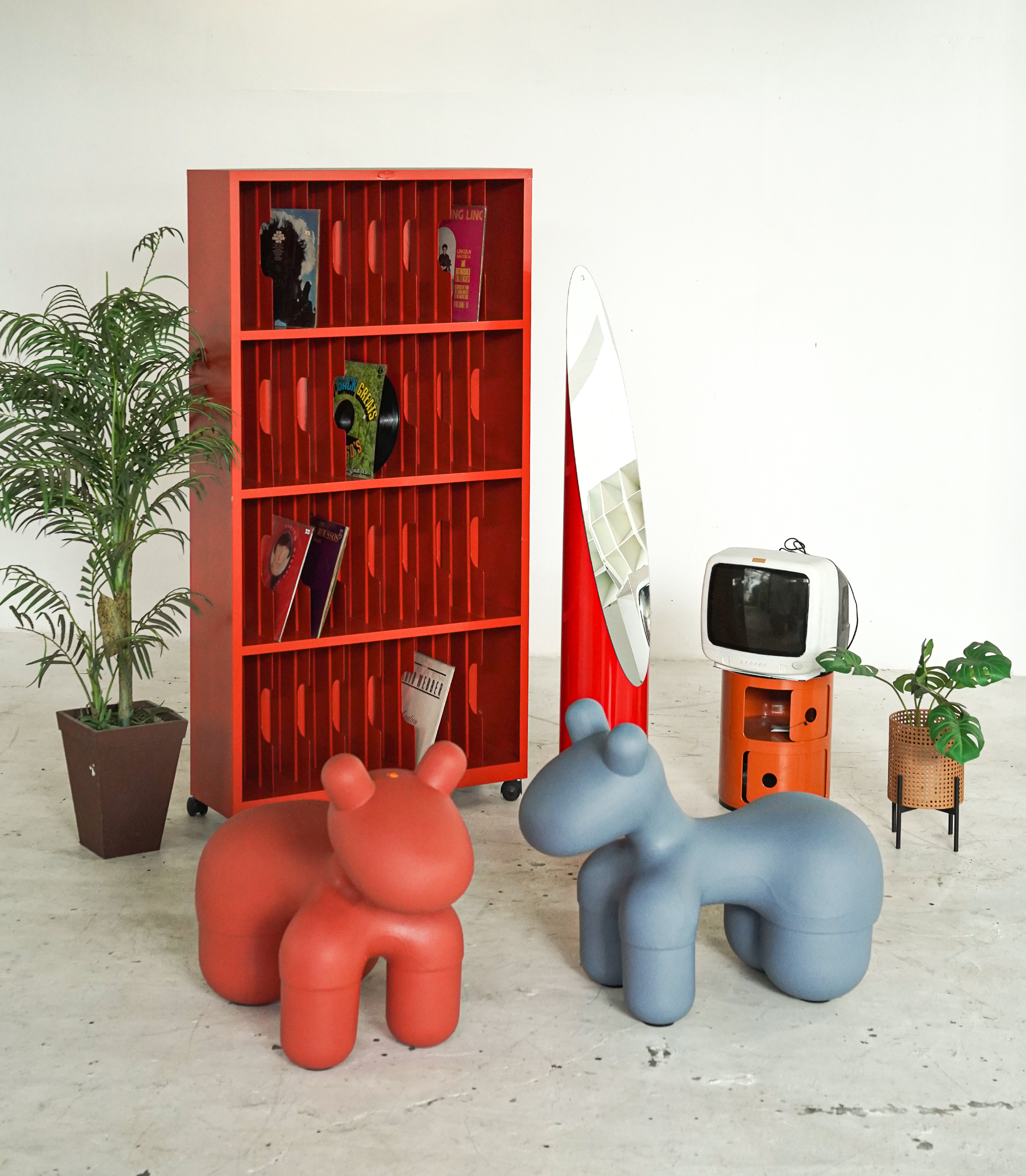 Lucky Steel 32-Drawer Mobile Cabinet with Wheels - Image 4
