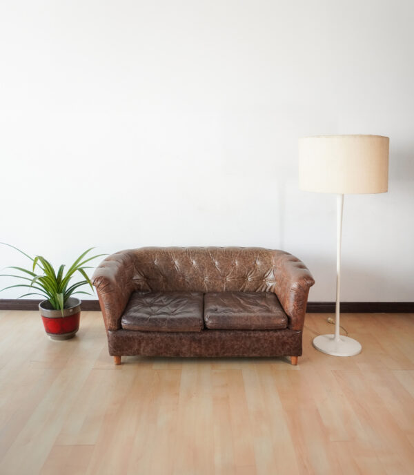 Vintage Sofa leather 2 Seater