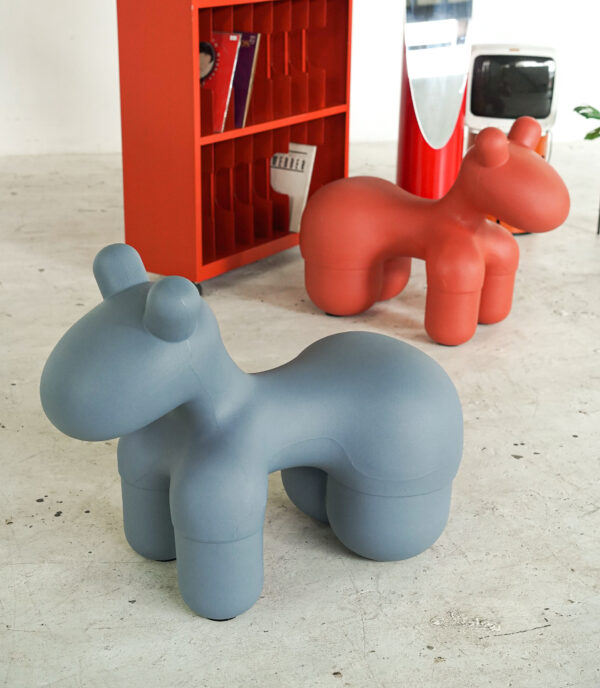 Colorful Fiberglass Pony Chairs