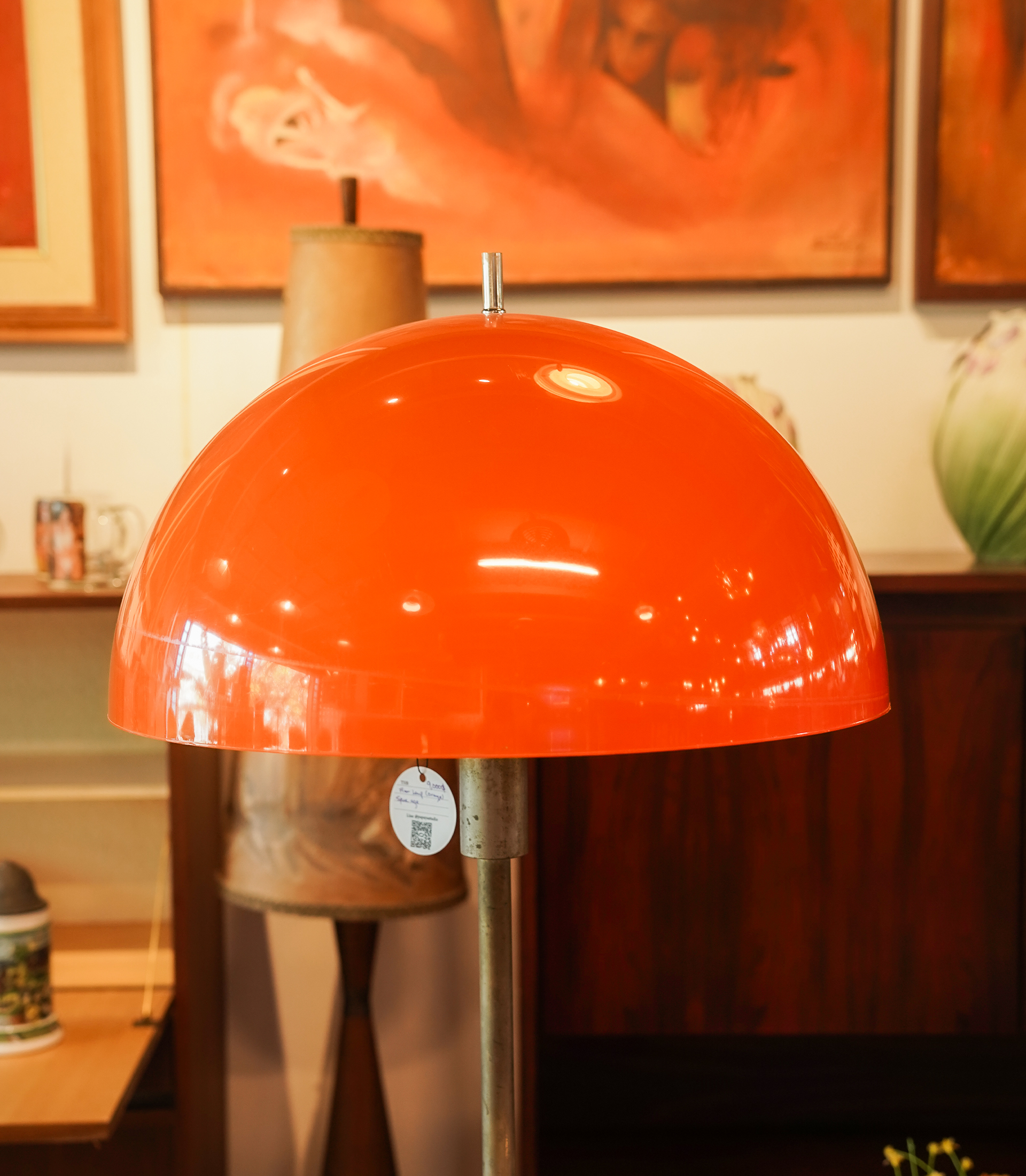 Floor Lamp Space Age (Mushroom Dome Floor Lamp) - Image 2