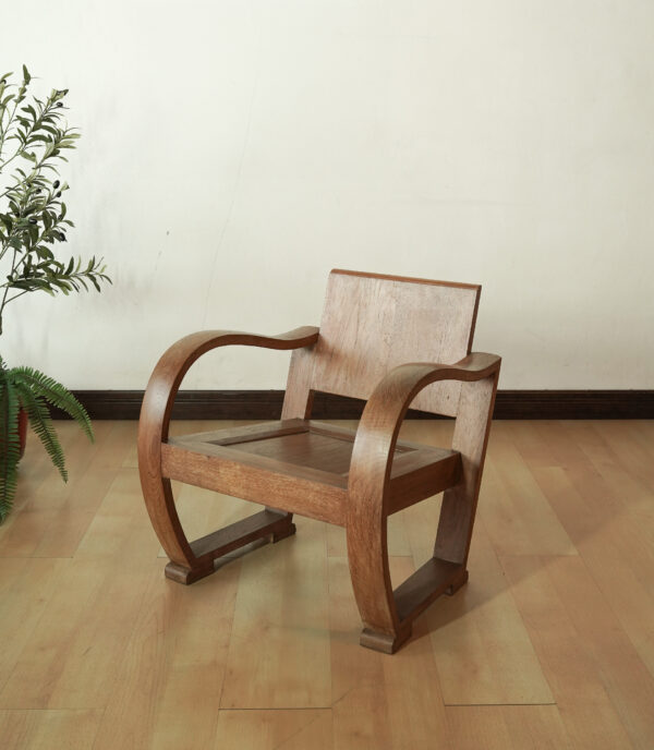 Curva Wooden Lounge Chair