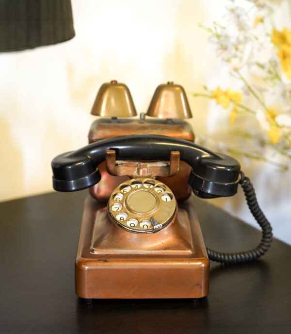 Antique Telephone Copper Telephone Bell 1920