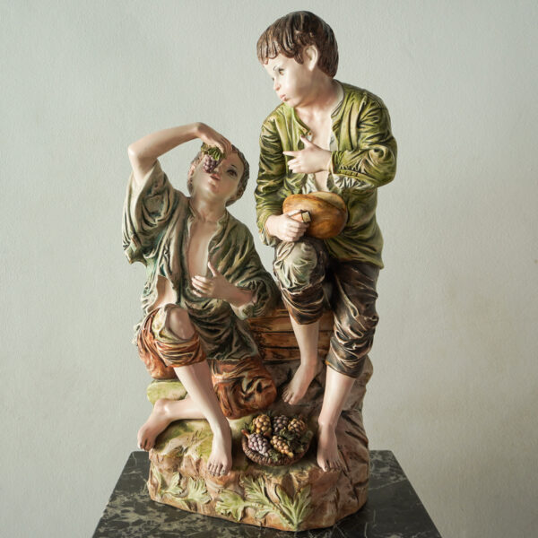 Azzolin Brothers Capodimonte Table Italy 1965.