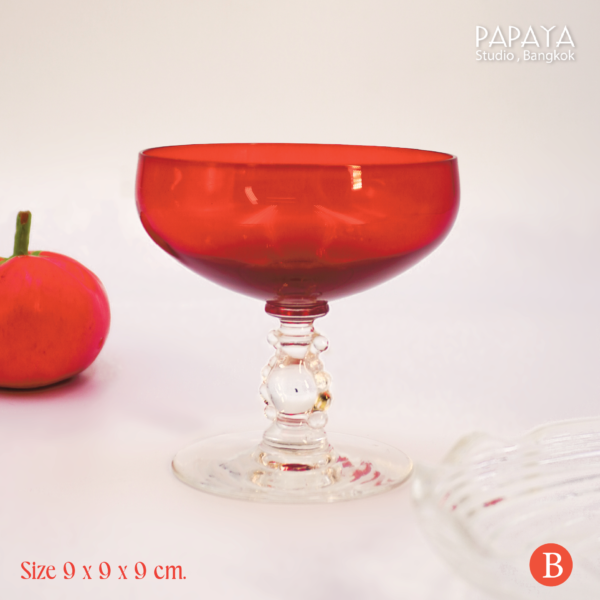 Cocktail amber glass.