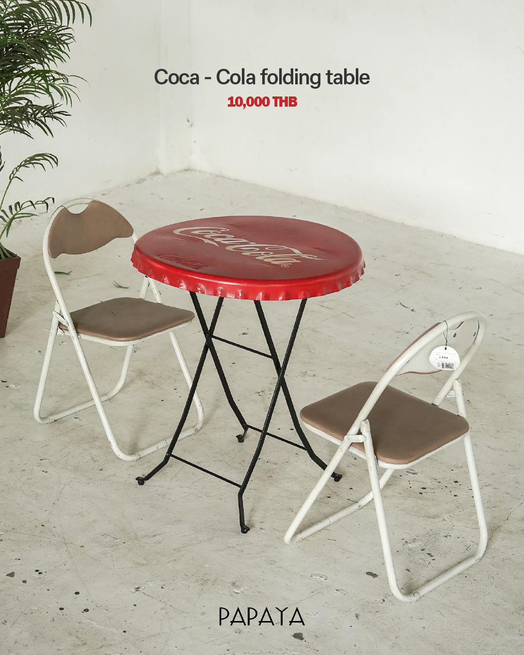 Coca - Cola folding table