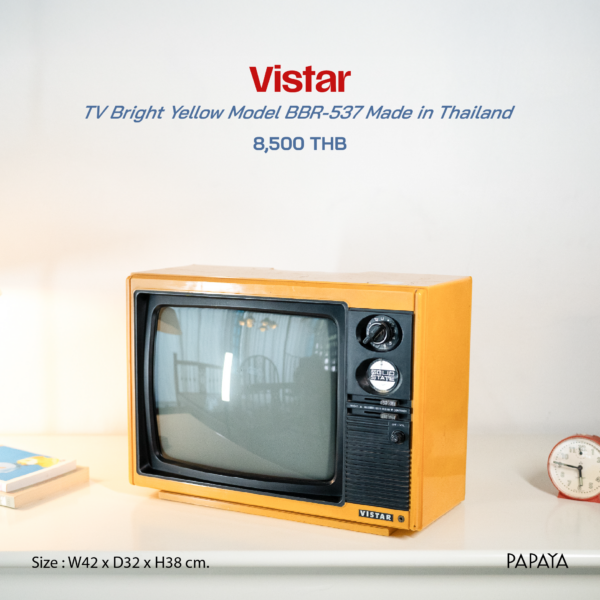 Vistar TV Bright Yellow Model BBR-537