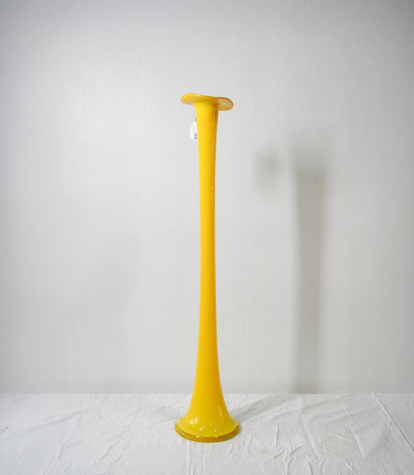 Krosno Calla Lily Glass Vase, Poland