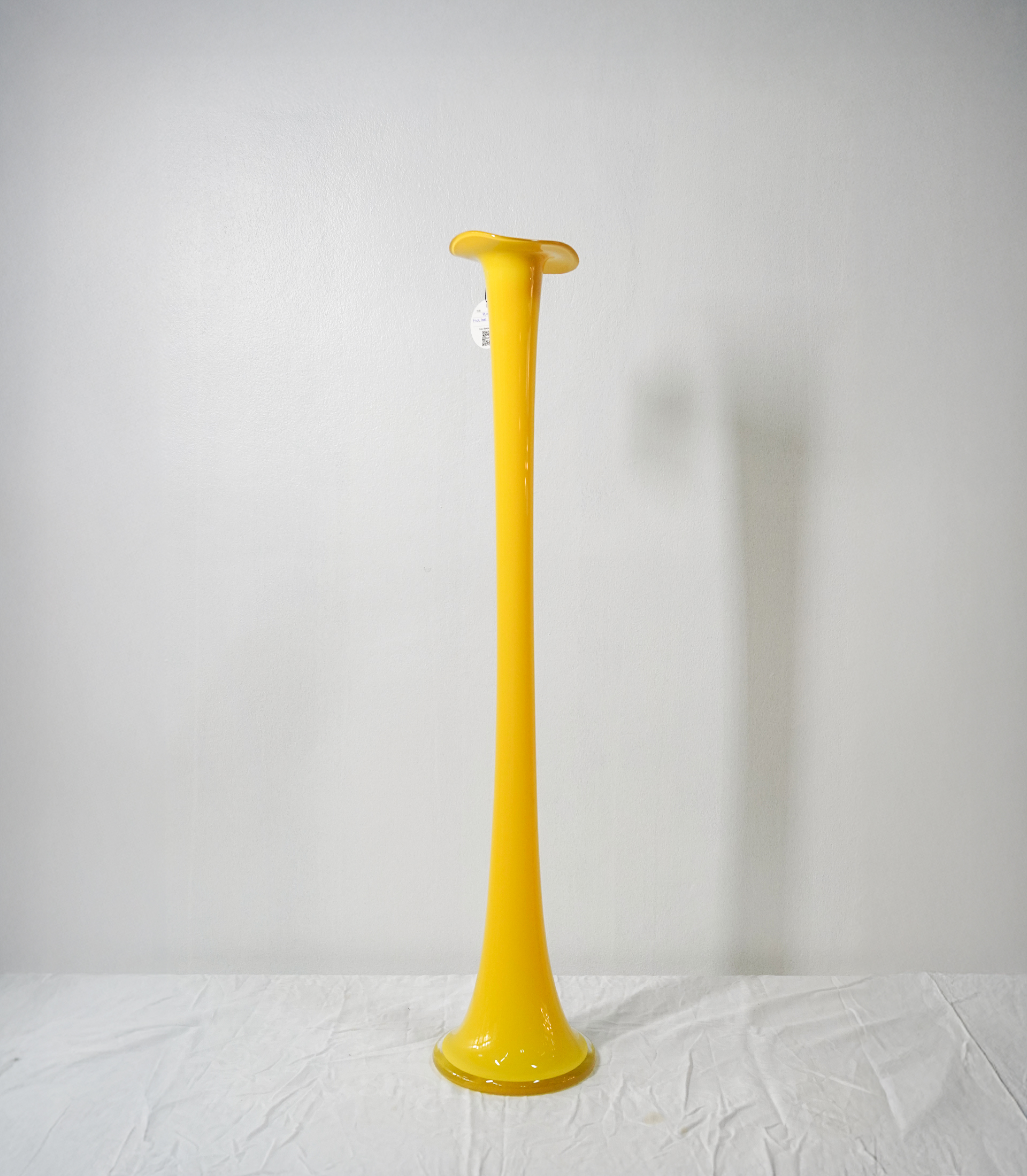 Krosno Calla Lily Glass Vase, Poland