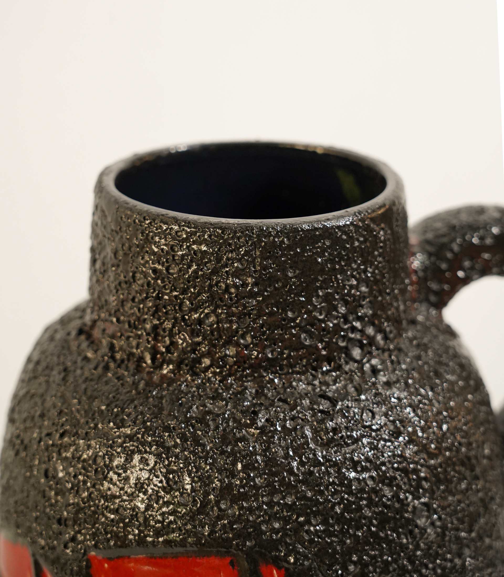SCHEURICH Fat Lava Vase with Horse Motif – West Germany, 1960s - Image 5