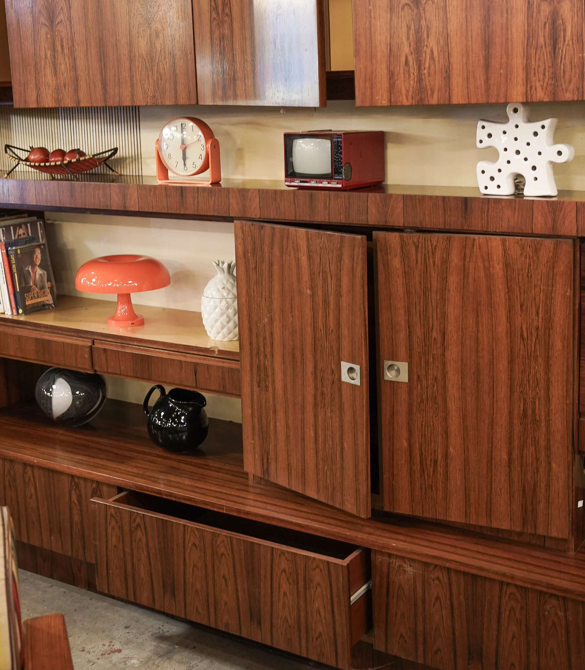 Vintage Mid-Century Modern Wall Unit - Image 3