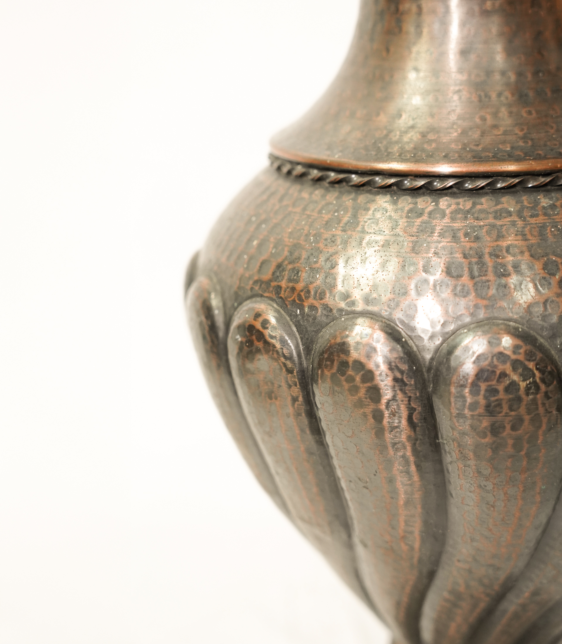 Hammered Copper Ewer, c.1900 - Image 3