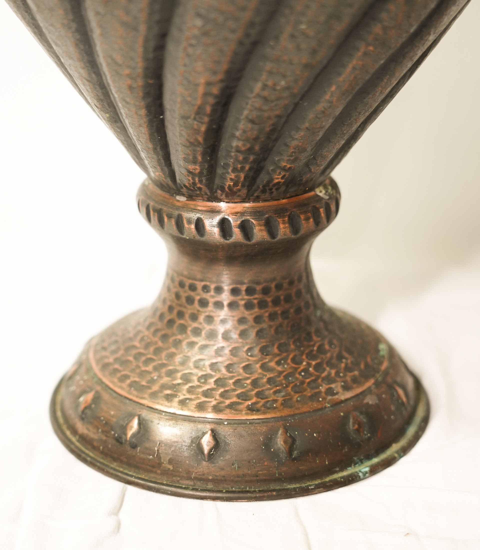 Hammered Copper Ewer, c.1900 - Image 4