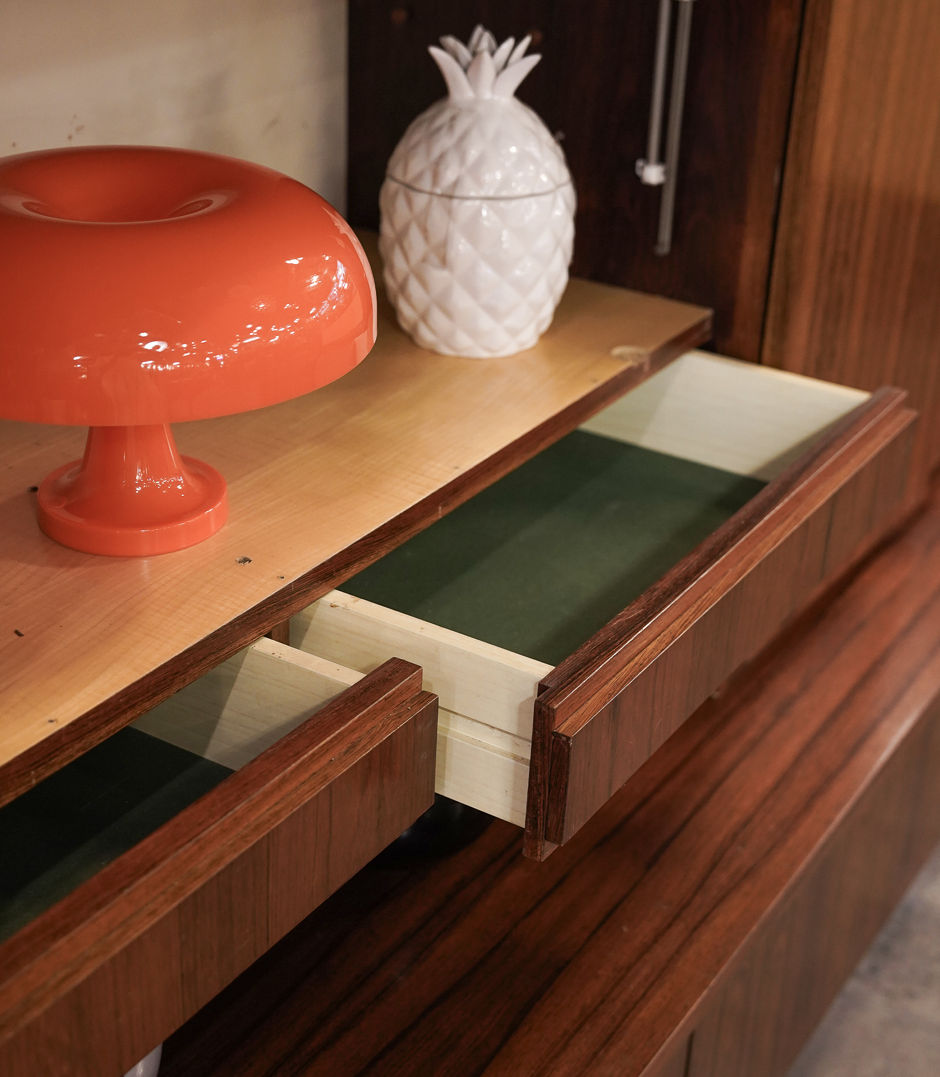 Vintage Mid-Century Modern Wall Unit - Image 6