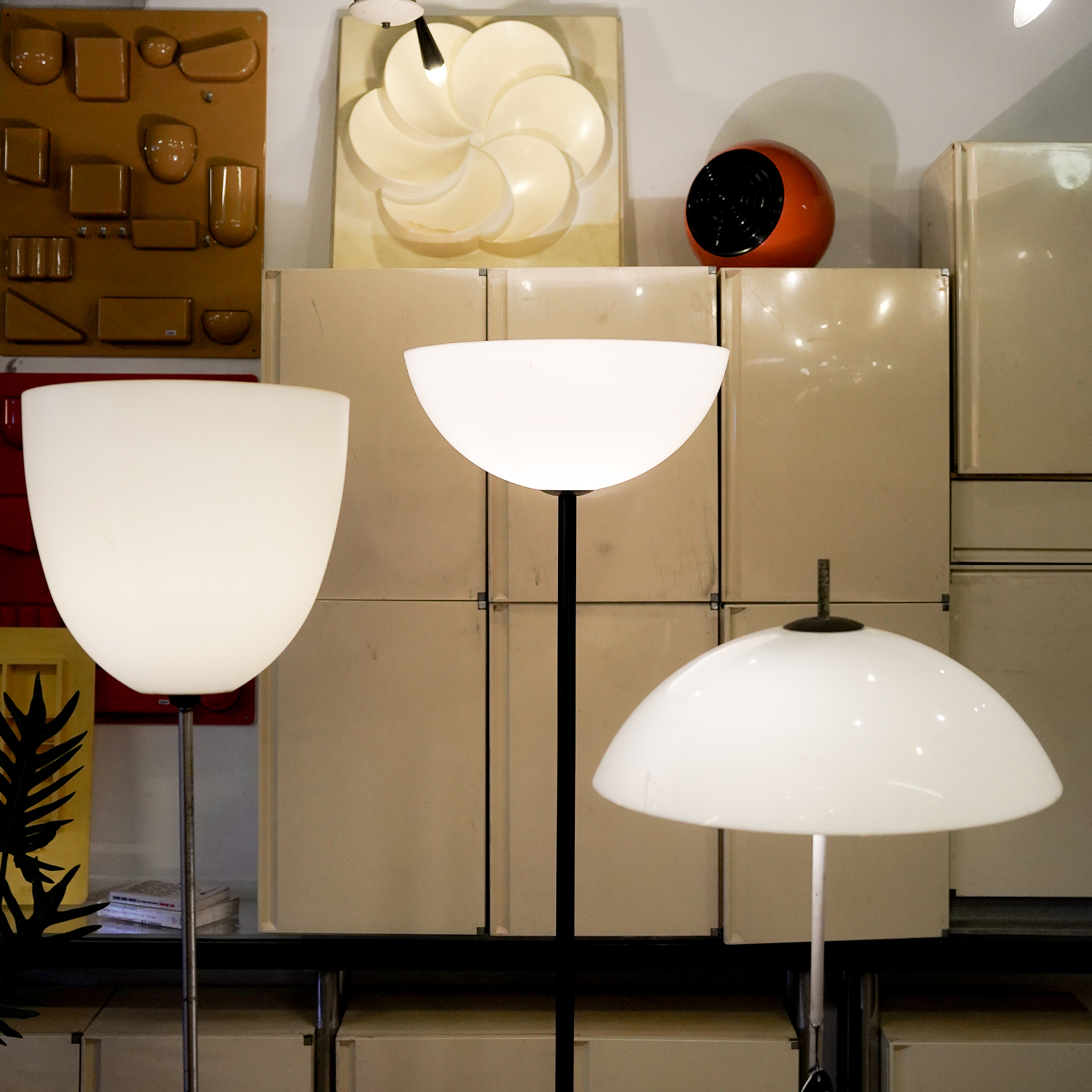 Modern Bowl-Shade Floor Lamp - Image 2