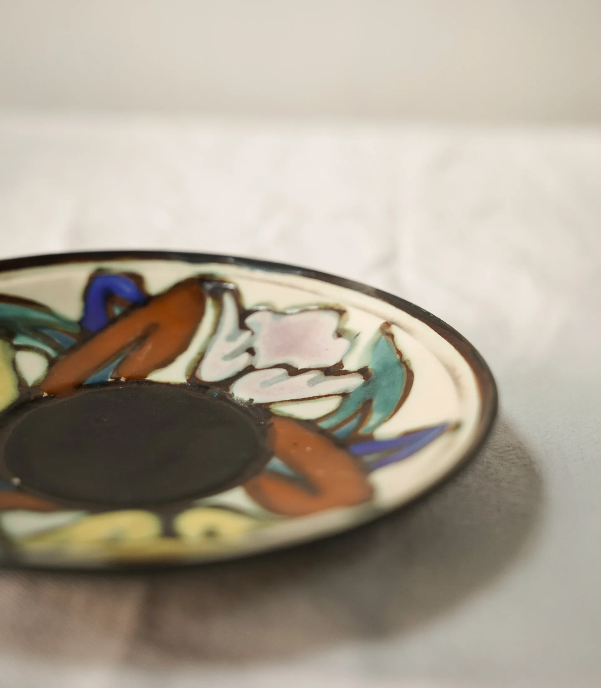 ☕ BERGEN, Belgium - Polychrome Ceramic Tea & Coffee Service - Image 15