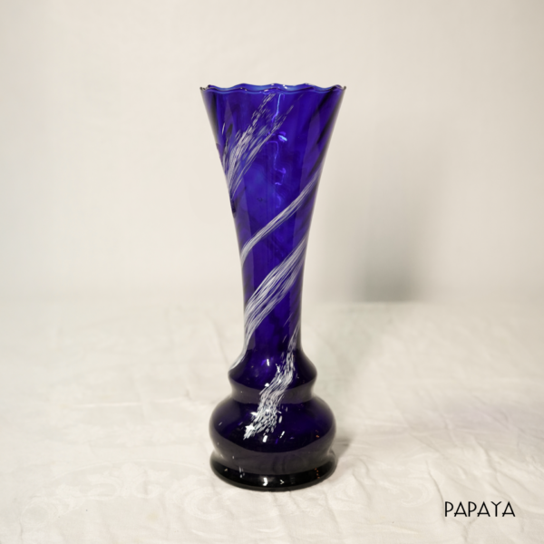 Murano Lattimo Vase (Italy, 1970s)