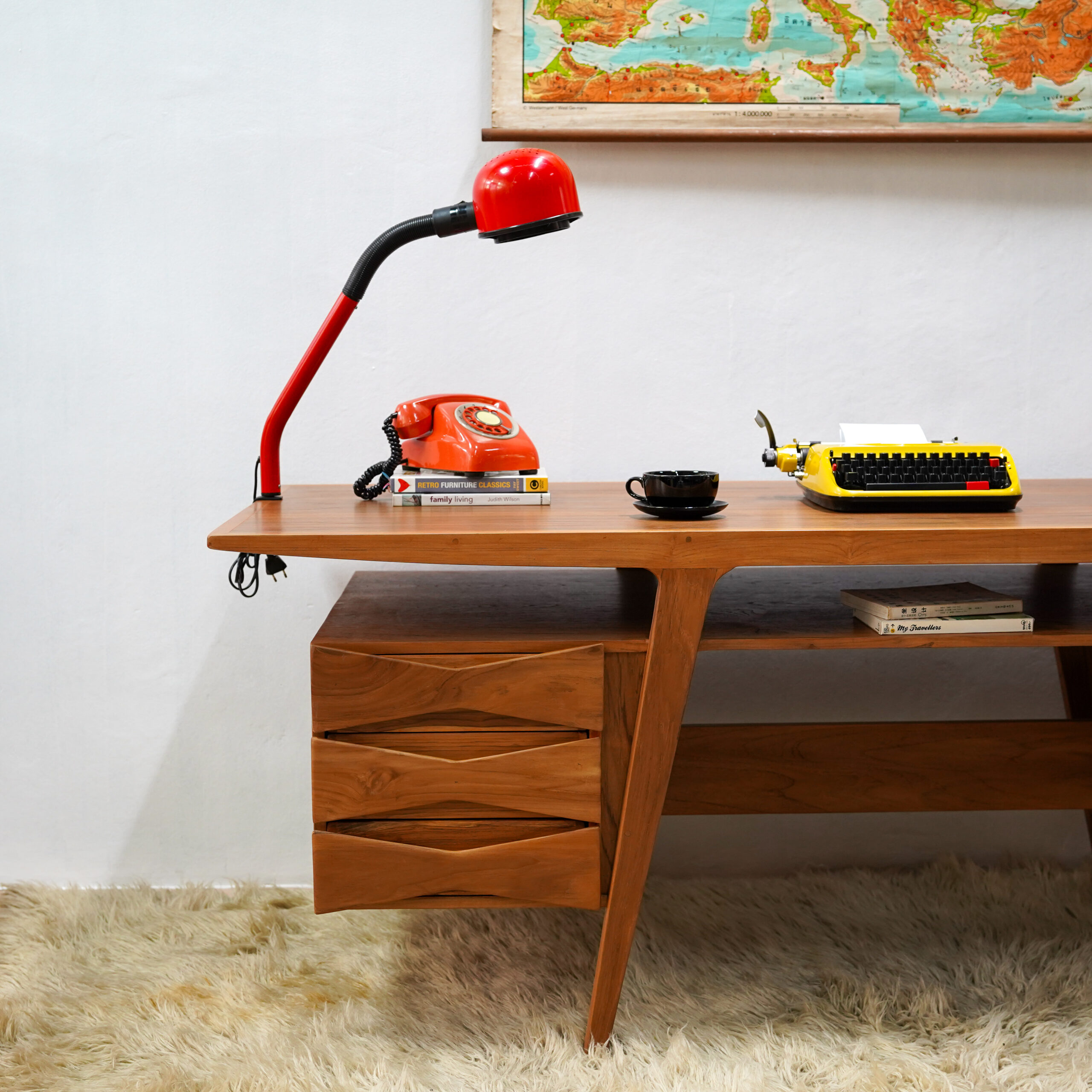 Teakwood Desk - Image 3