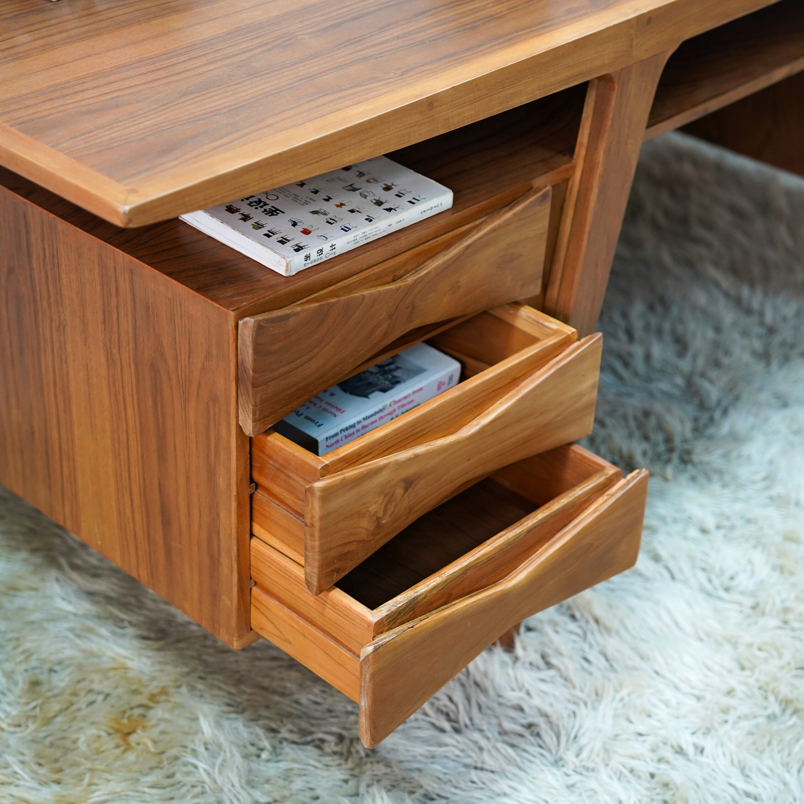 Teakwood Desk - Image 4
