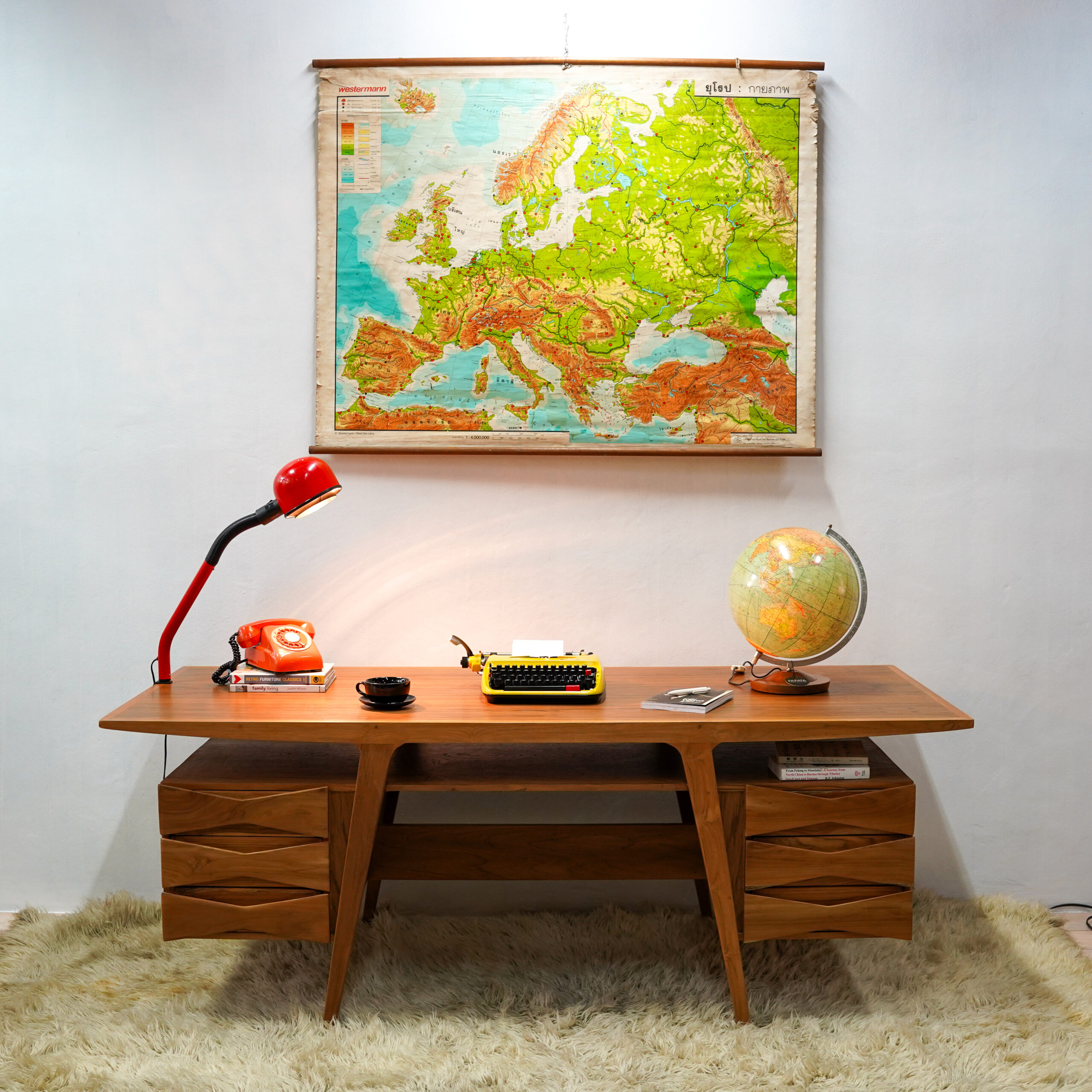 Teakwood Desk - Image 2