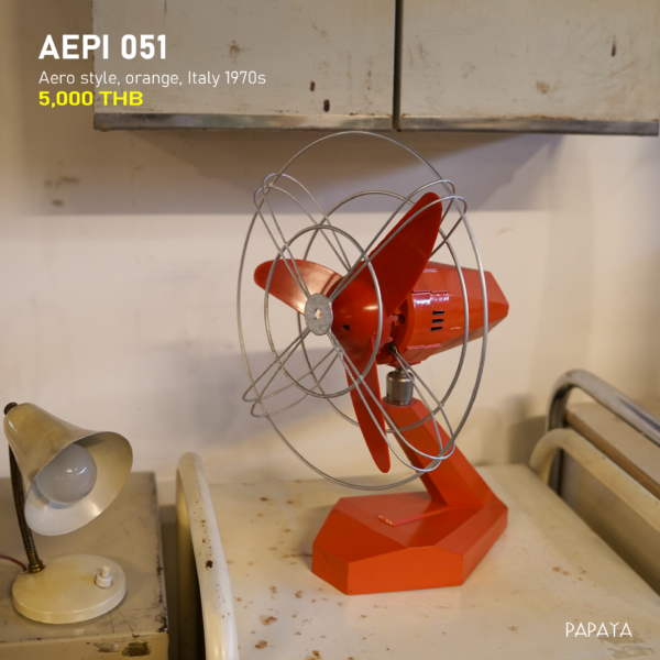 AEPI 051 Aero style, orange, Italy 1970s