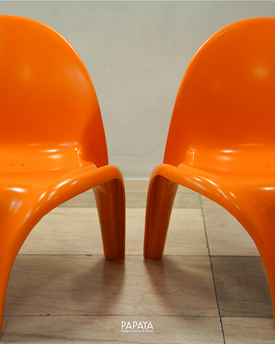 Orange Space Age Chair, 1970s - Image 4