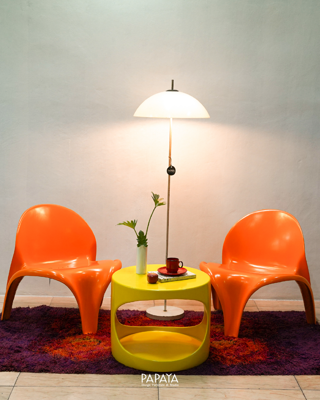 Orange Space Age Chair, 1970s - Image 6