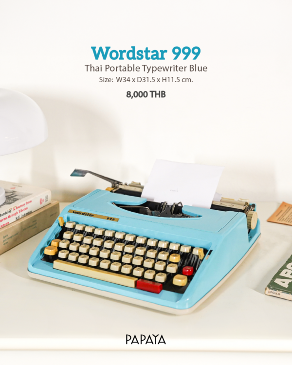 Wordstar 999 (Thai Portable Typewriter Blue)