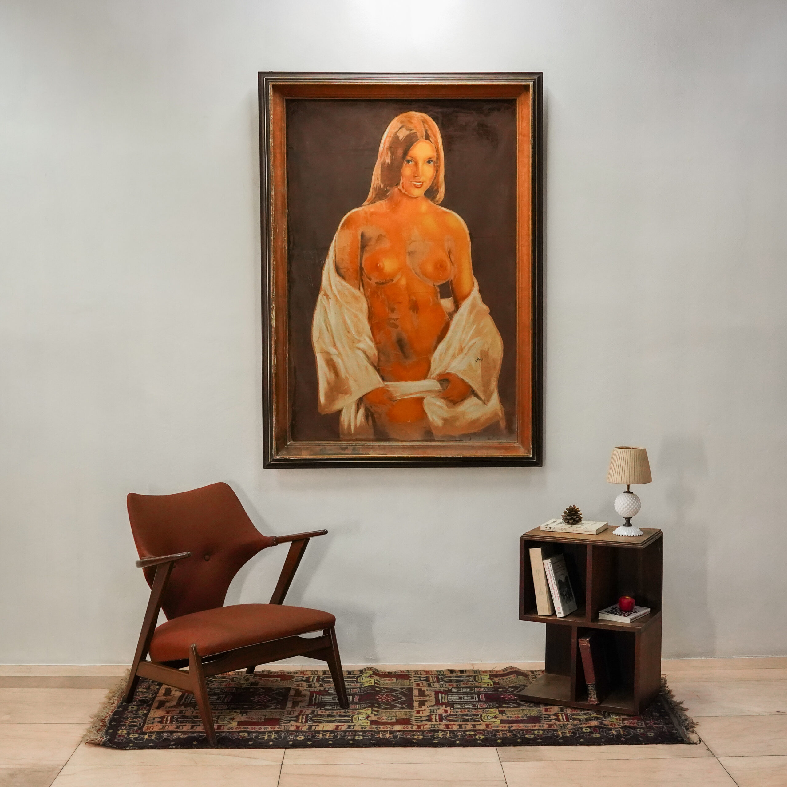Vintage Female Nude Portrait - Image 2