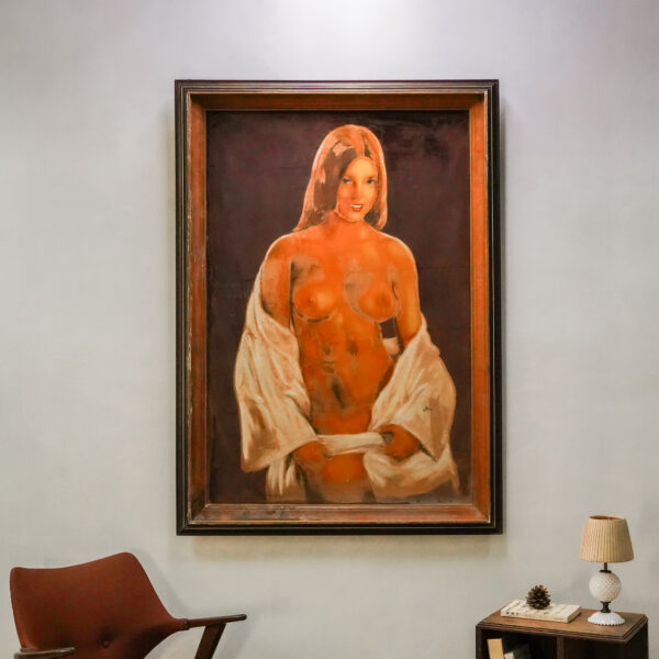 Vintage Female Nude Portrait