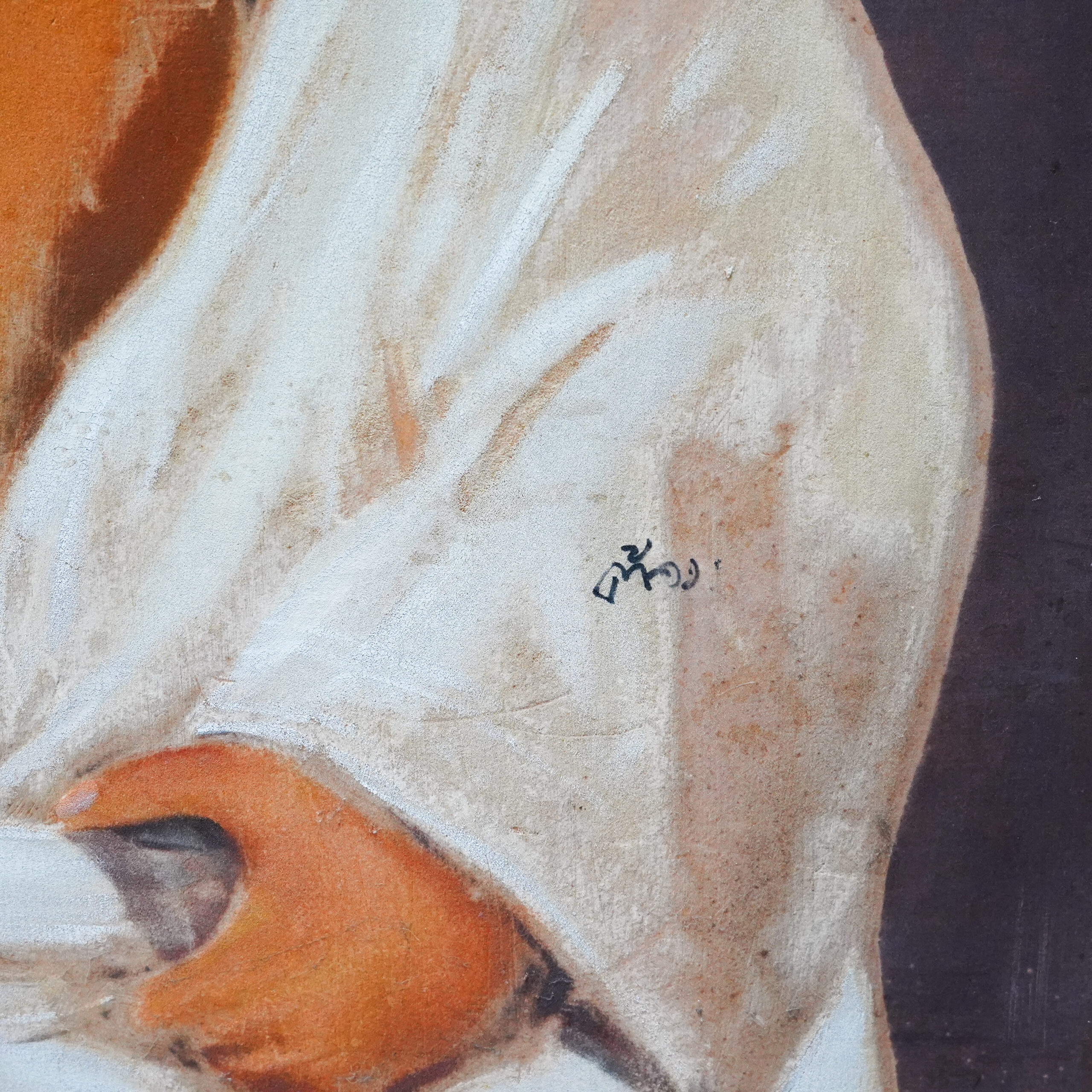 Vintage Female Nude Portrait - Image 3