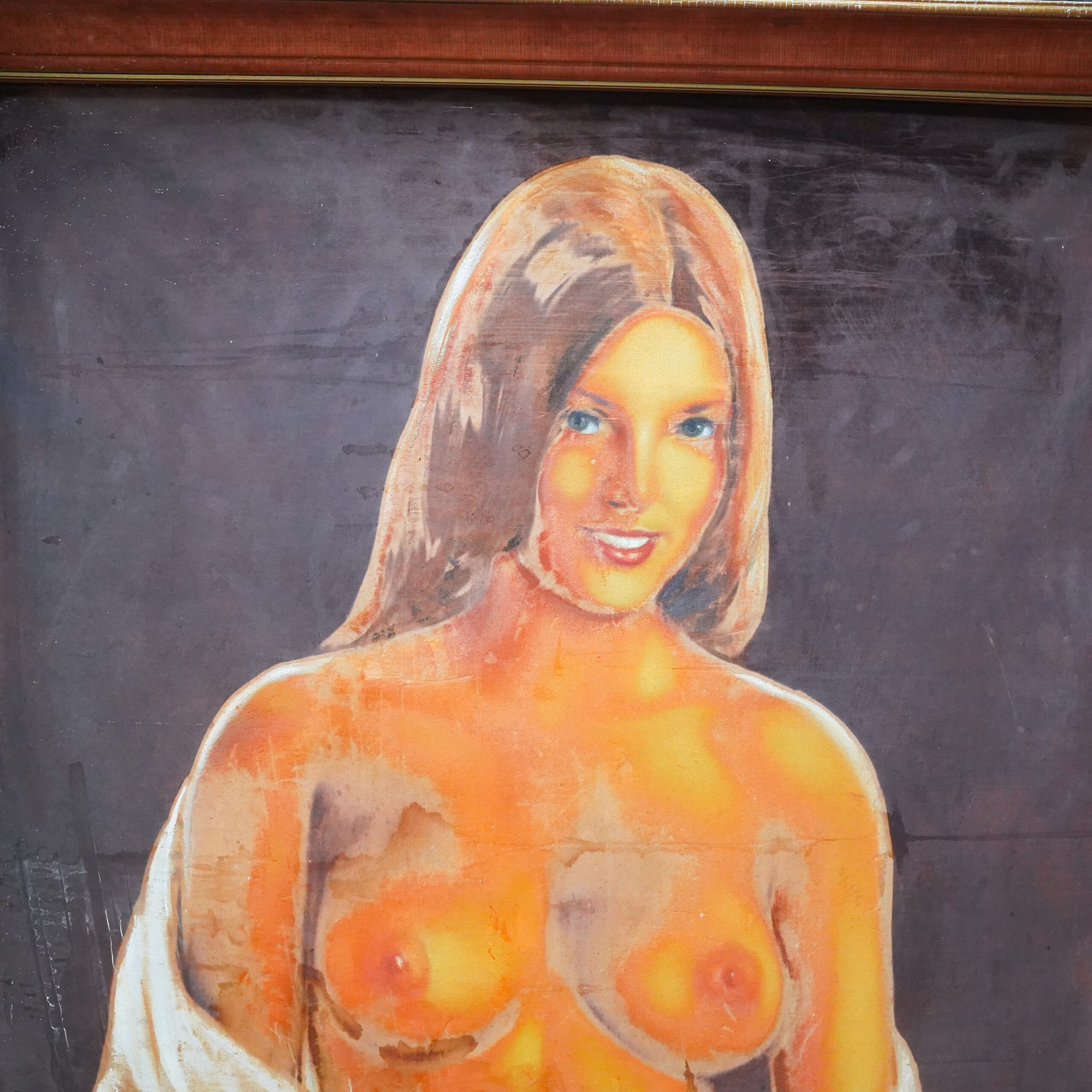 Vintage Female Nude Portrait - Image 5