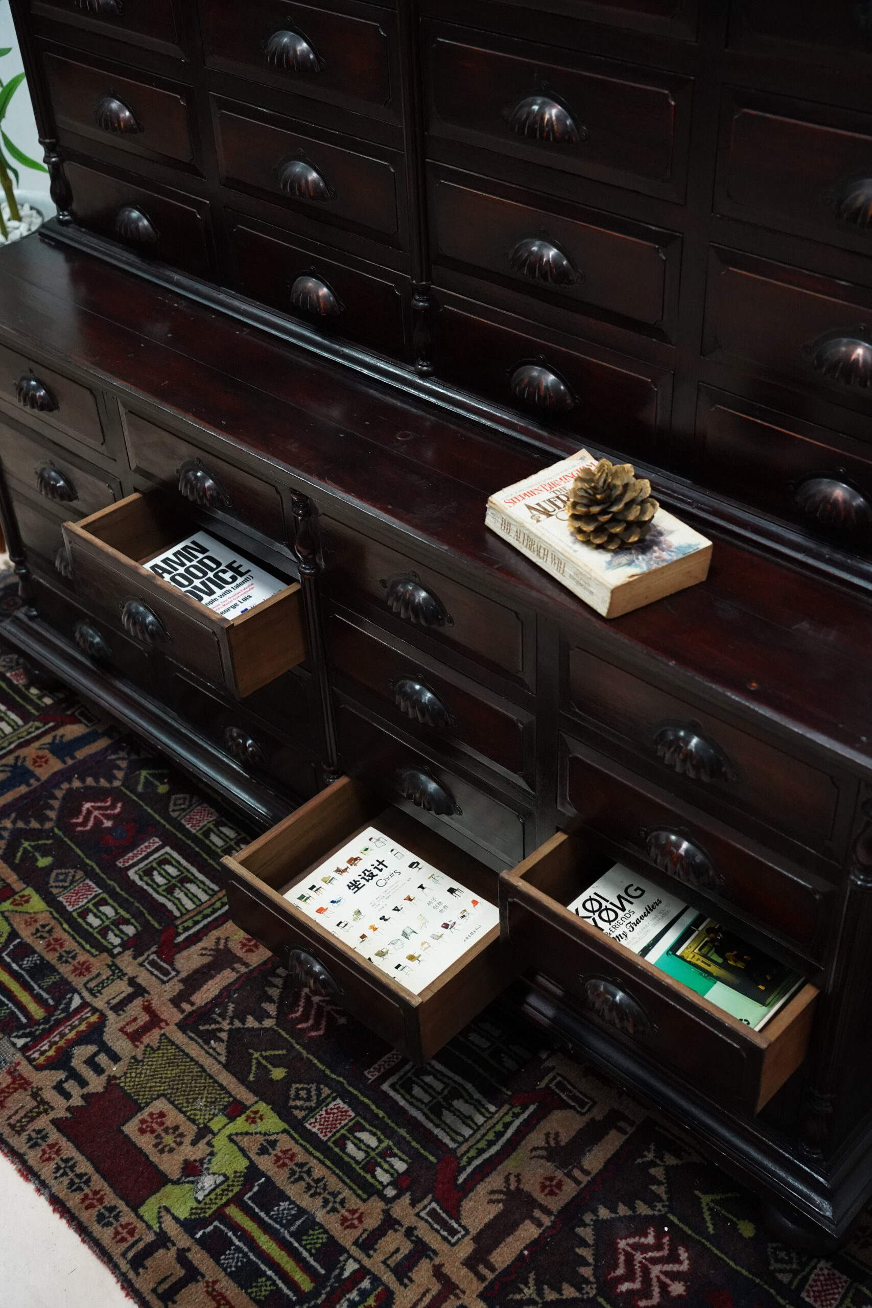 Vintage / Antique Apothecary Cabinet - Image 6