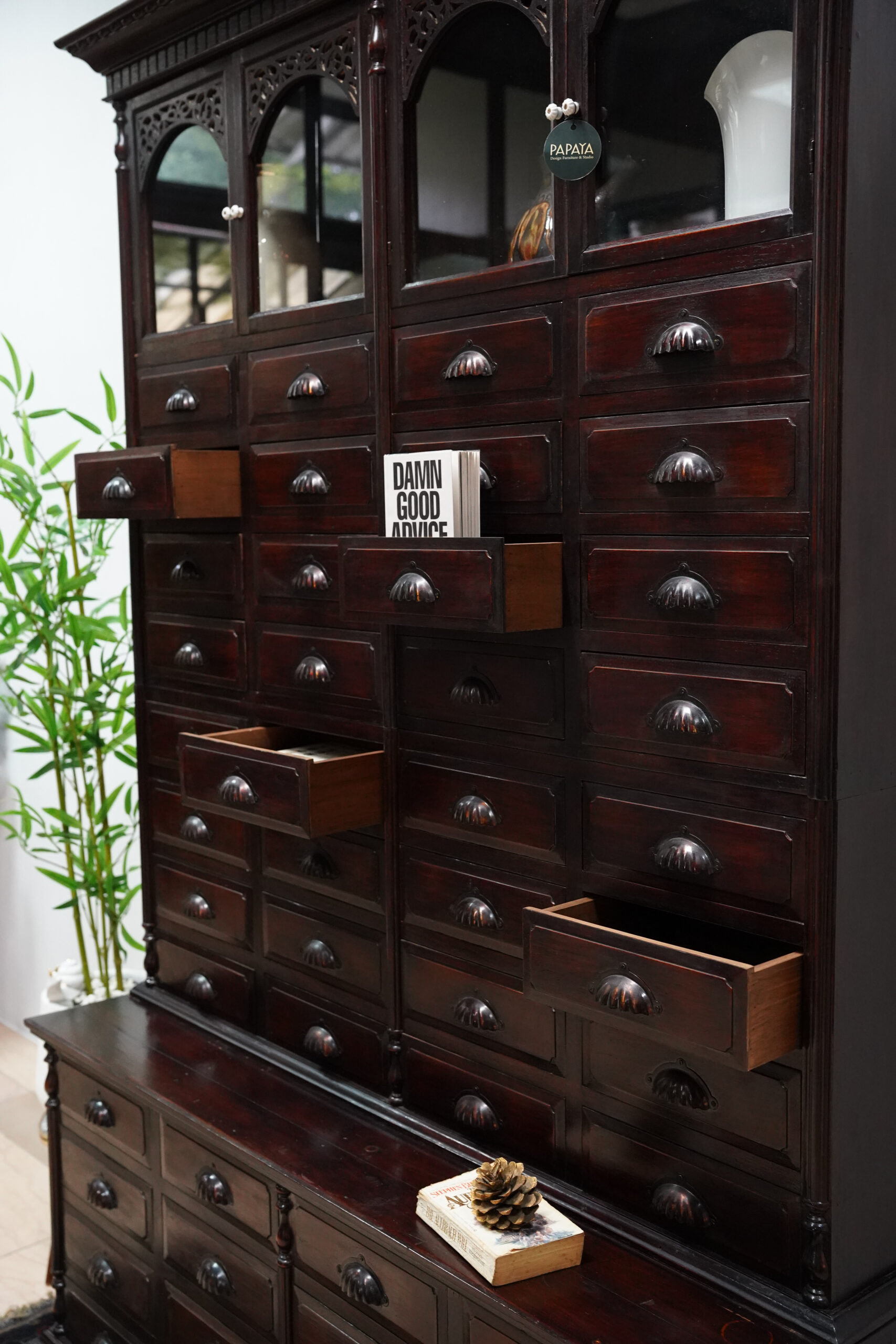 Vintage / Antique Apothecary Cabinet - Image 13